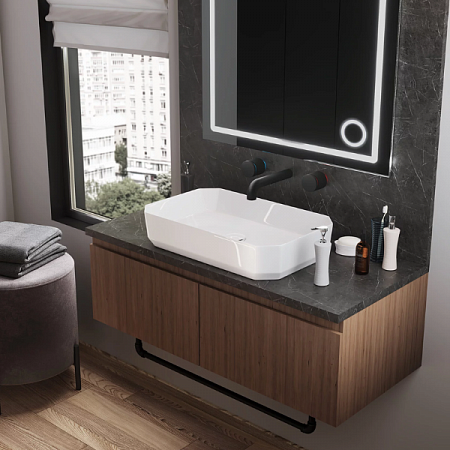 Умывальник накладной Line 55 SANITA LUXE (1)