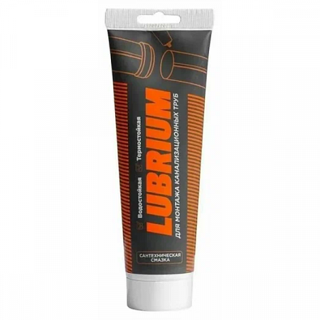 Смазка монтажная 230гр. LUBRIUM/для канализ.труб на сайте Стройсервис
