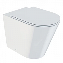 Унитаз приставной IDDIS "Calipso" безободковый на сайте Стройсервис
