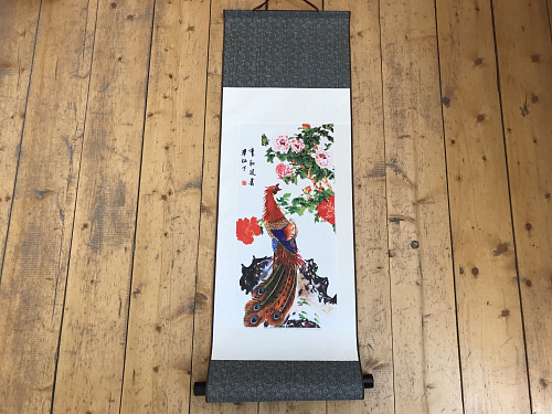 КартинаПАННО Пекинский Павлин 300 * 920 на сайте Стройсервис
