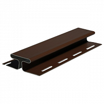 Н-профиль к сайдингу FineBer Extra Color, могано 3000мм на сайте Стройсервис
