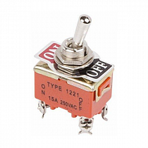 Тумблер 250В 15А (4c) ON-OFF 2п (KN-201) Rexant 36-4130 на сайте Стройсервис
