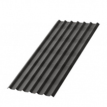 Ондулин Черепица графит 1950*960*38 (без гвоздей)   на сайте Стройсервис
