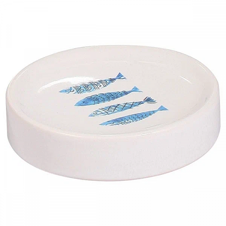 Мыльница для ванной Рыбки, керамика DH-FISH Рыжий кот