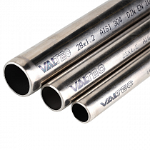 Труба нерж. сталь 15х1,0мм Valtec на сайте Стройсервис
