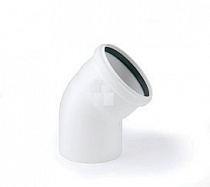 Отвод "Люкс" Д50/45° на сайте Стройсервис
