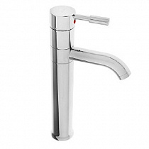 Смеситель для раковины однорычажный  А9190-4 Нержавеющая Сталь  на сайте Стройсервис
