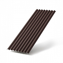 Ондулин SMART коричневый 1950*950*38 (без гвоздей) на сайте Стройсервис

