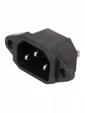 Сетевое гнездо на корпус ("папа" контакт) REXANT на сайте Стройсервис
