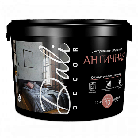 Декоративная штукатурка DALI-DECOR Античная 15кг на сайте Стройсервис
