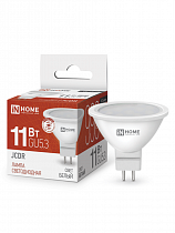 Лампа светодиодная GU5.3 11Вт 4000К 230В нейтр.бел. MR16 IN HOME на сайте Стройсервис
