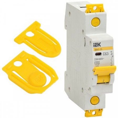 Заглушка для пломбировки ВА47-29 IEK MVA20D-UBV-3 на сайте Стройсервис
