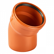 Отвод канализационный НАРУЖНЫЙ PP-H D110 *30° Flextron 1/20 на сайте Стройсервис
