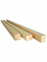 Брусок профилированный сорт АВ Хвоя 50*50*3000 мм на сайте Стройсервис
