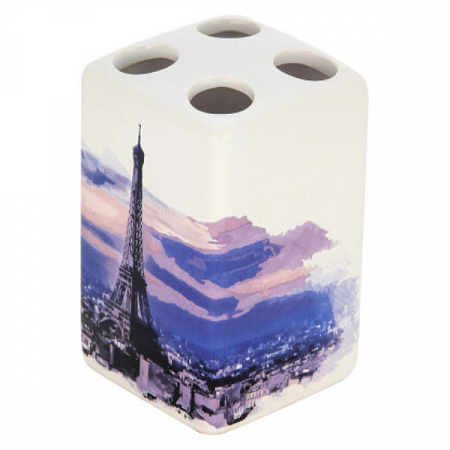 Держатель для зубных щеток Рыжий кот Париж, керамика ТВН-P на сайте Стройсервис
