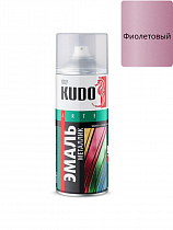 Аэрозоль- Эмаль универсальная МЕТАЛЛИК Фиолетовая КУДО *12 на сайте Стройсервис
