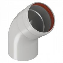 Колено однотрубное D80х45° KRATS на сайте Стройсервис
