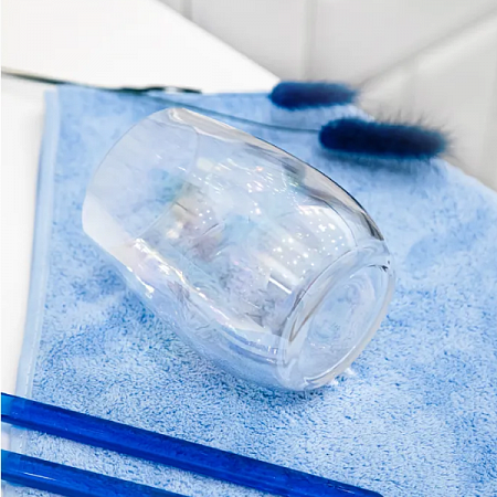 Стакан д/зубных щеток ВаннДерГласс, стекло, цвет 