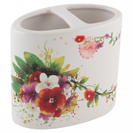 Держатель для зубных щеток Рыжий кот Летнее настроение, керамика ТВН-SUM на сайте Стройсервис
