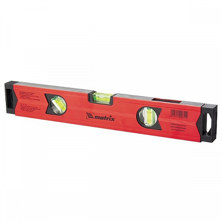 Уровень алюминиевый 1500 мм., магнитный, фрезерованный (3 глазка), усиленный MATRIX  на сайте Стройсервис
