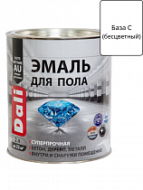 Эмаль для полов бетонных и деревянных База С (бесцветный) 2л, DALI на сайте Стройсервис
