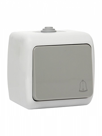 Кнопка звонка 1-кл. ОП Мурманск 10А IP54 сер. EKF EFZ10-026-30-54 на сайте Стройсервис
