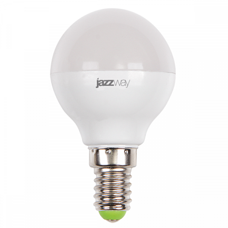 Лампа светодиодная PLED-SP G45 9Вт шар 3000К тепл. бел. E14 2859570A JazzWay на сайте Стройсервис
