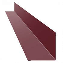 Угол внутренний 50мм*50мм*2м RAL 3005 Красное вино на сайте Стройсервис
