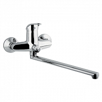 Смеситель для ванны Силумин  OC2721 ОЛИМП на сайте Стройсервис
