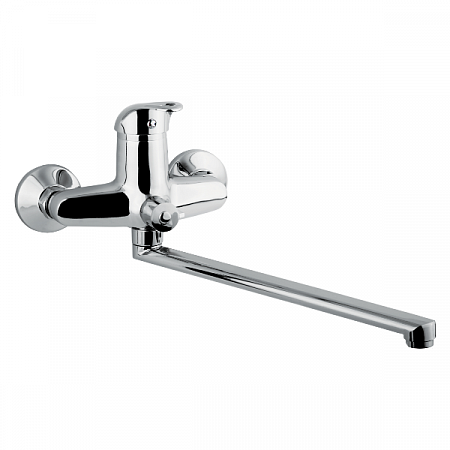 Смеситель для ванны Силумин  OC2721 ОЛИМП на сайте Стройсервис
