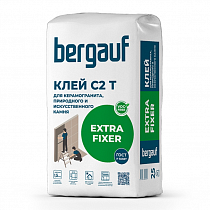 Клей для керамогранита, природного и искусственного камня EXTRA FIXER C2 T 25кг Bergauf, 1/56 на сайте Стройсервис
