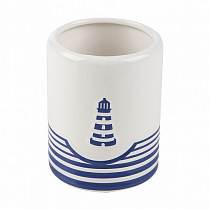 Стакан для ванной комнаты Морское путешествие, керамика TU-TT на сайте Стройсервис
