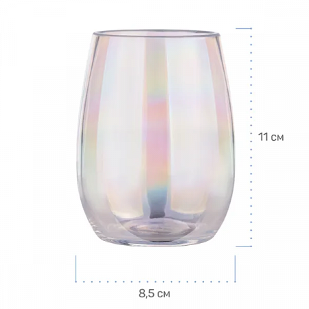 Стакан д/зубных щеток ВаннДерГласс, стекло, цвет 