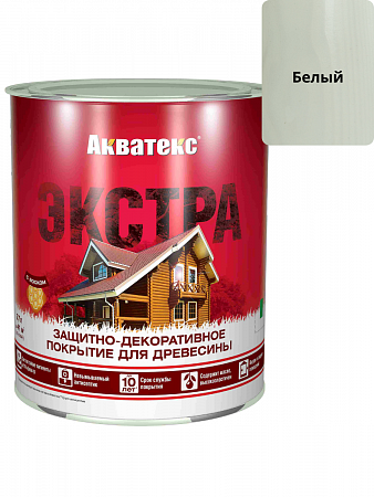 Акватекс-Экстра белый 0,8л на сайте Стройсервис

