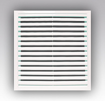 Решетка вент. вытяжная пласт. 200*200 2020РР цилиндрическая на сайте Стройсервис
