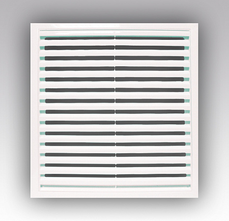 Решетка вент. вытяжная пласт. 200*200 2020РР цилиндрическая на сайте Стройсервис

