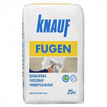 Шпатлевка гипсовая Fugen 25кг Knauf (Кнауф) на сайте Стройсервис
