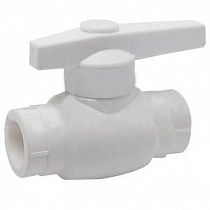 Кран PP-R шаровой полный проход Дн32 ПК Контур  на сайте Стройсервис
