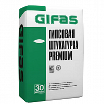 Штукатурка гипсовая Gifas Premium 30кг на сайте Стройсервис
