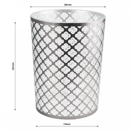 Ведро Санакс круглое 5л декорированное с узором Санакс (2)