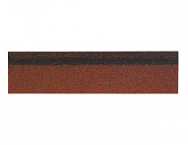 Коньки карнизы ШИНГЛАС (красный микс) 1000*250 1уп=3м²/12шт на сайте Стройсервис
