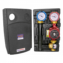 Насосная группа быстрого монтажа Dn25 с термостат. клапаном Millenium без насоса  на сайте Стройсервис
