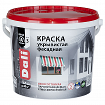"DALI" краска фасадная укрывистая, база С - 5л на сайте Стройсервис
