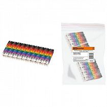 Маркер наборный - 1,5мм комплект цифр 0-9 150шт TDM на сайте Стройсервис
