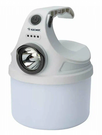 Космос фонарь кемпинговый KOS614Lit(лит.акк.3,7V0,8Ah) св/д 10W+2W,140lm+80lm,18м2,ABS,з/у USB,IP54 на сайте Стройсервис
