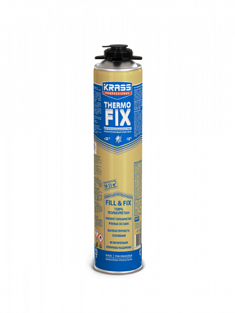 Клей ПЕНА KRASS Professional ThermoFix  для теплоизоляционных работ 750 мл на сайте Стройсервис
