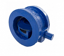 Клапан обратный поворотный межфланцевый 19ч21бр Ду80 Ру16  на сайте Стройсервис
