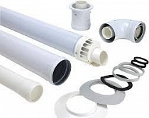 Удлинитель коаксиальный  Ø60/100 0,5м на сайте Стройсервис
