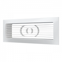 Решетка вент. прямоточная сферич. с фланцем 620РСФ (234*90) Эковент на сайте Стройсервис
