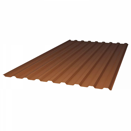 Поликарбонат МП-20 Профилированный Plastilux SUNNEX (У) 0,8 мм, 1,15м * 2,0м БРОНЗА    на сайте Стройсервис
